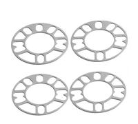 For Universal 4x100 4x114.3 5x100 5x108 5x114. 5x120 4PCS Car Wheel Spacer Shims Plate alloy wheel spacers(4pcs 8mm)