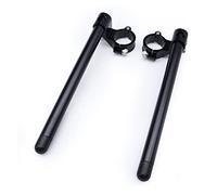 For Universal 7/8"22mm Handlebar Motorbike 37-51 41MM Rised CNC Aluminum Motorcycle Clip-Ons Handle Bar Clip ons