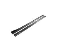 For Universal 8PCS 2m/2.18m Side Skirt Extension Rocker Plate Lip Separator Bumper Side Skirts