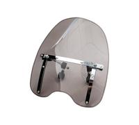 For Universal Custom Motorcycle 7/8" Handlebar Deflector Cross Bones 18" Cruisers Windscreen Windshield Screen