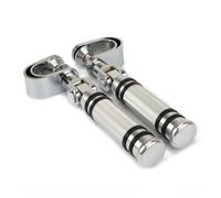 For Universal Motorcycle Pegs 25MM 32MM Crash Bar O-Ring Clamps Mount Footrests Highway Footpegs Motorcycle Foot Pegs(Ivory)