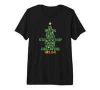 for Unto You is Born Christ Luke 2:11 Christmas Tree Meme Premium T-Shirt