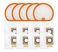 For UWANT Cordless Vacuum V500 Replacement Filter and Dust Bag Kit Featuring HEPA Filtration for Healthy Indoor Air and Hygienic Dirt Disposal(B)