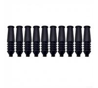 for v-brake Dustproof Hose 10-Pack, Rubber Cable Protector | Sleeves for Bicycle Brake Systems, Black Dust Debris Shield for Cycling Maintenance and Repair Kits