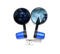 For V&espa For GTS For Sprint For Primavera 150 300 125 250 Motorcycle Round Handlebar End Rear View Mirrors Grip(Color3)