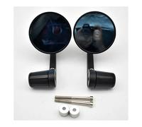 For V&espa For GTS For Sprint For Primavera 150 300 125 250 Motorcycle Round Handlebar End Rear View Mirrors Grip(Color1)