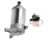 For V-Star 250, For Virago XV250, For Route 66 1988-2019 Starter Motor With Solenoid Relay Engines