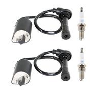 For V Star 650 For XVS650A For Classic For XVS650 1998-2016 / 2x Ignition Coil Spark Plug Motorcycle Ignition System