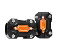 For V-strom 650 1000 Motorcycle Engine Guard Bumper Protector Motorcycle Crash Bar Slider Collision Guard for Motorcycle(Orange)