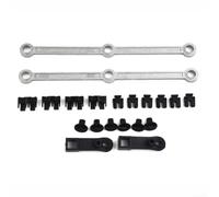 for v6 3.0 for cdi Intake Manifold Bracket Kit for OM642 Engine | Metal and plastic build, silver black finish, fixes P2015 for code, direct OEM replacement, 1 set included