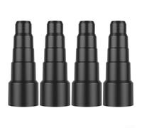 For vacuum Cleaner Hose Adapter Kit with 4 Pieces Supporting Common Hose Diameters from 23mm to 50mm for Workshop and Home Improvement Use