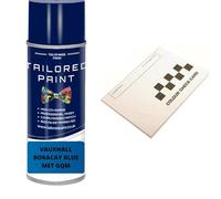For Vauxhall 2000-Present Boracay Blue Met Gqm Aerosol Spray Paint Professional Wide Fan Spray Nozzle (Aerosol Spray Paint)