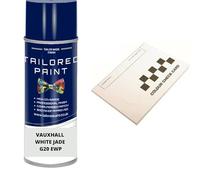 For Vauxhall 2000-Present Jade White G2 O Ewp Aerosol Spray Paint Professional Wide Fan Spray Nozzle (Aerosol Spray Paint)