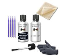 For Vauxhall Astra 2015 - Present Touch Up Paint Repair Kit Scratch Stone Chip Fix (Darkmoon Blue Metallic GDX 22X Touch Up Paint Pen + Lacquer)