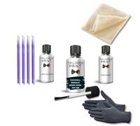 For Vauxhall Astra 2015 - Present Touch Up Paint Repair Kit Scratch Stone Chip Fix (Emerald Green Pearl G6R 30V Touch Up Paint Pen, Lacquer + Primer)