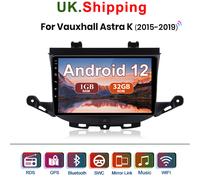 For Vauxhall Astra K 2015-2019 9" Android Car Radio Head Unit GPS Sat Nav BT SWC