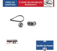 For Vauxhall Astravan 2005-2011 1.7 Gates V Ribbed Belt Set K016PK1623