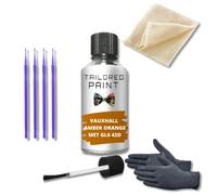 For Vauxhall Crossland X 2017-Present Touch Up Paint Repair Kit Scratch Stone Chip Fix Amber Orange Met GL6 42D (Touch Up Paint Pen)