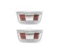 For Vauxhall For Astra H Right Left Car Turn Signal Light | Car Turn Signals Accessories 2pcs Side Indicator Repeater Light Lamp