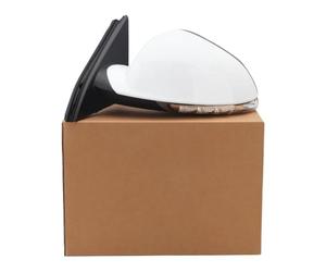For Vauxhall For Insignia 2008 2009 2010 2011 2012 2013 2014 2015 2016 Side Mirror Assembly Heated Electric Door Wing Foldable Rearview Mirror Wing Mirror Complete Wing Mirrors(6PINS white L)