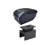 For Vauxhall For Opel For Adam For Astra J H G For Corsa D C GTC For Mokka X For Insignia Centre Console Armrest Arm Rest Storage Box(E black line 9USB)