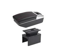 For Vauxhall For Opel For Adam For Astra J H G For Corsa D C GTC For Mokka X For Insignia Centre Console Armrest Arm Rest Storage Box(A red line NO USB)