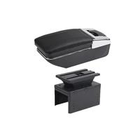 For Vauxhall For Opel For Adam For Astra J H G For Corsa D C GTC For Mokka X For Insignia Centre Console Armrest Arm Rest Storage Box(A black line No USB)
