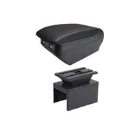 For Vauxhall For Opel For Adam For Astra J H G For Corsa D C GTC For Mokka X For Insignia Centre Console Armrest Arm Rest Storage Box(H black line 4USB)