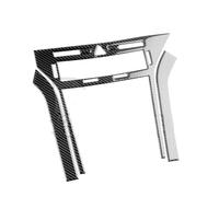 For Vauxhall For Opel For Astra H MK5 2004-2010 LHD RHD Car Center Console Frame Interior Sticker Interior Decoration(LHD/Black)