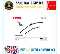 DENSO Flat Front Window Wiper Blade DF212-680/425mm - Premium All Season Replacement Wipers - Push Button Arm - RHD