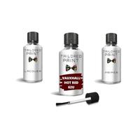 For Vauxhall Hot Red 62 U Touch Up Paint With Brush (Touch Up Paint, Lacquer + Primer)