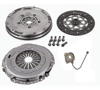 For VAUXHALL MERIVA MOKKA 1.7 CDTi Clutch Kit & Dual Mass Flywheel 2010 on A17DT