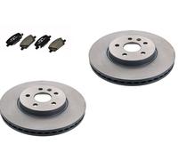 FOR VAUXHALL MOKKA X ELITE NAV FRONT BRAKE DISCS WITH BRAKE PADS