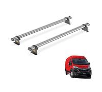 For Vauxhall Movano 2010-2021 Roof Rack Van Guard Ultibar Trade 2x Bars | Steel Heavy-duty Van Roof Bars [SB286-2]