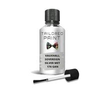 For Vauxhall Sovereign Silver Met 176 Gan Touch Up Paint With Brush (Touch Up Paint)