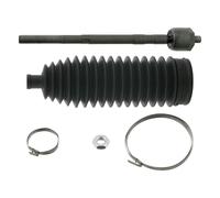 FOR VAUXHALL VIVARO NISSAN FRONT INNER TIE ROD INC STEERING BOOT SET