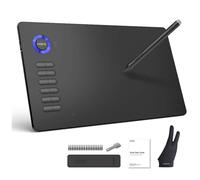 For VEIKK Drawing Tablet, Drawing Pad Tablet Graphic Art Digital Pen Drawing Tablet A15 10x6 Inch For Computer Laptop PC Mac Windows (Blue)