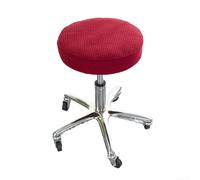 For Velvet Chair Covers, Round, Soft, Breathable, Wrinkle-Free, for (Wine