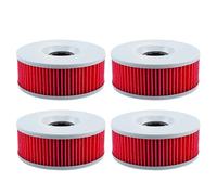 For Venture For Royal XVZ 1200 1300 83-93 Vmax 1200 85-95 XS750 1/2/4pcs Motorcycle Oil Filter Motorbike Oil Filter motorcycle oil filter(Red-4 pcs)