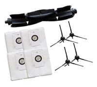 For Verefa L11 Pro Robot Vacuum Replacement Main Roller Brush and Dust Bags Advanced Cleaning Accessories Kit(A)