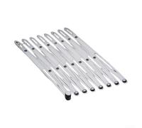 for Versatile Aluminium Seam Gauge Extendable Metal Ruler for Buttonhole Spacer Fold Marking Tailoring Projects Silver(Long 8-Head)