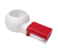 for versatile Drill Dust Catcher Bowl, Efficient Debris Collector for Hole Openers, Easy Clean Water Bottle Interface, Red White 126x40mm(red)