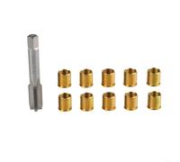 For Versatile For M14 X 1.25 Spark Thread Repair Kit Stainless Steel Inserts Tap Tool For Passenger Cars Suvs Light Trucks Engine Repair Solution Set(11PC)