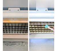 for versatile Kitchen Bathroom for tile Gap Cleaning Tool for | Ergonomic non-slip handle, reduces hand fatigue, perfect for wet kitchen or bathroom use