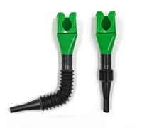 for versatile Small Square Funnel, Plastic Oil and Water Pouring for Kitchen and Garage, Spill-Free 30cm Refueling (green)