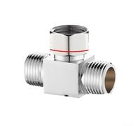 For Versatile Three Way Water Diverter Acting As One In Two Out Junction For Four Way Pipe Systems Smooth Water Distribution In Homes And Offices With Construction Against High Pressure(A-3)