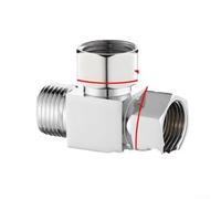 For Versatile Three Way Water Diverter Acting As One In Two Out Junction For Four Way Pipe Systems Smooth Water Distribution In Homes And Offices With Construction Against High Pressure(A-4)