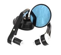 For VES&PA LT LX 150 GT GTS GTV 60 125 200 250 300 300ie Motorcycle View Mirror Scooter Handle Bar End Side Rearview Mirrors(Silver)
