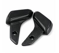 For Vespa Sprint Primavera 50 125 150 Scooter Rear Passenger Foot Step Pad Pedals Cover Accessories Carbon Black