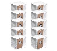 For Vexilar W11 Robot Vacuum Dust Bags 4 Pack of High Capacity Non Woven Fabrics for Effective Debris Management (10 Pack)